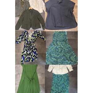 Business Casual Wardrobe Blazer Dress 7 Pc Women SZ XL SOHO isabella Coldwater